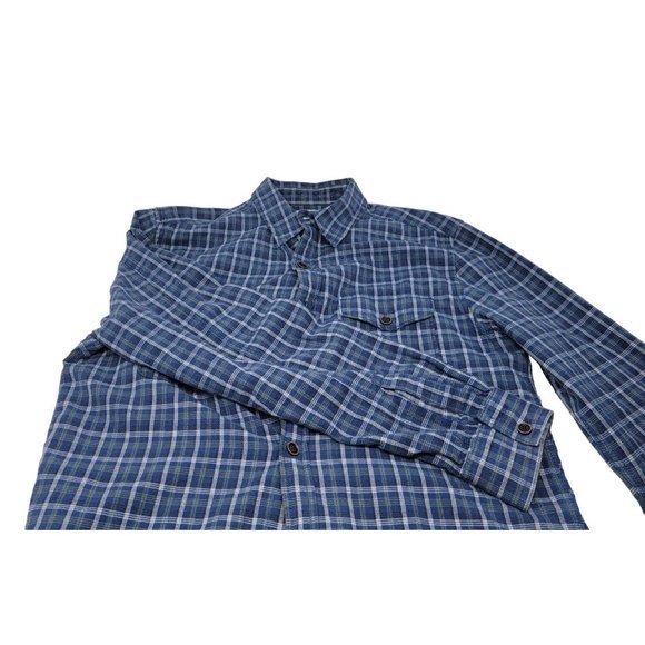 Men's Lucky Brand Button-Down Dress/Casual‎ Long Sleeve Shirt Size M/M - Picture 3 of 8